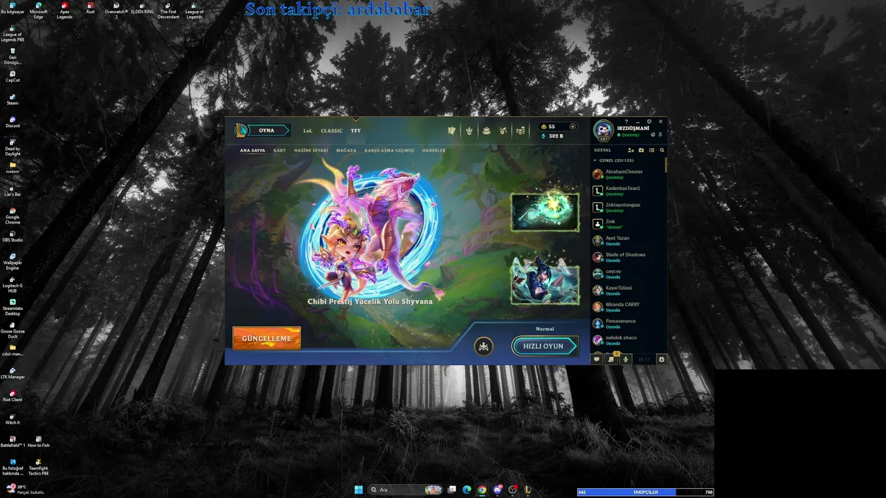 TFT turnuvası bizi kesmedi SOLO devam ツ  !t !dc !sr !ig  #apex #arena #lol #tft