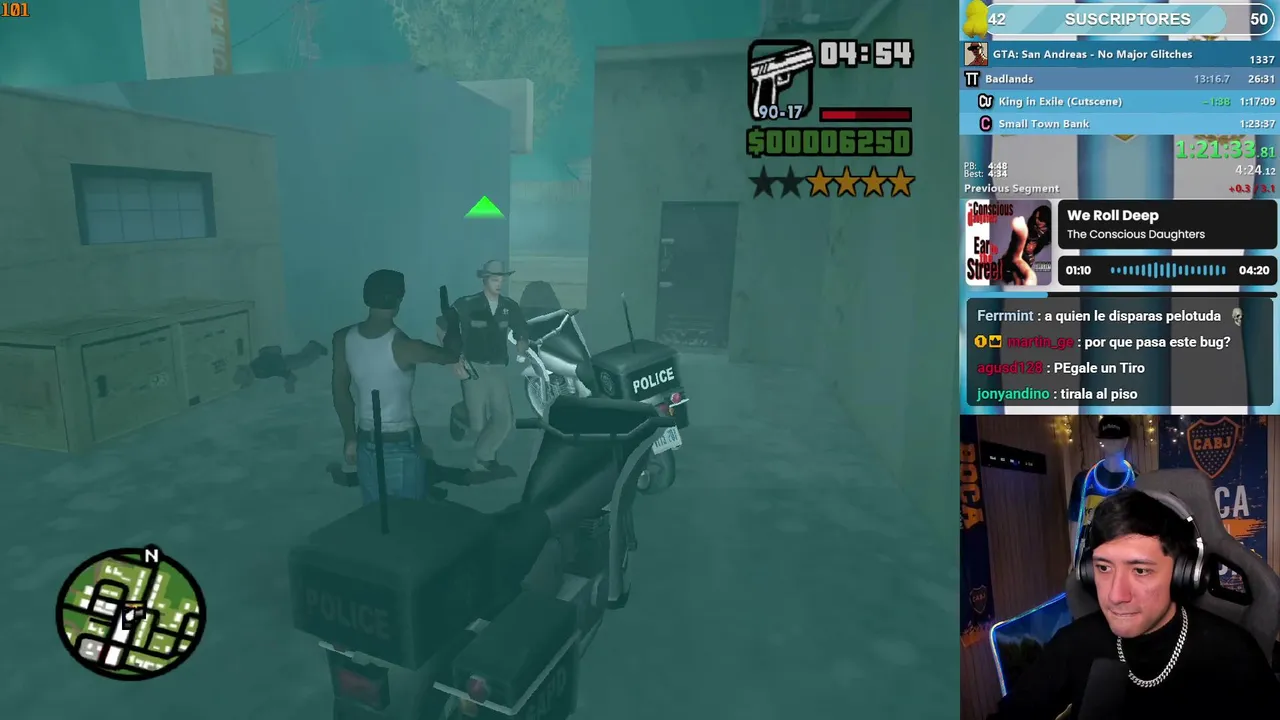 Estas mirando kick solo? en serio? 😘 GTA SA NMG en 4:27 🔥