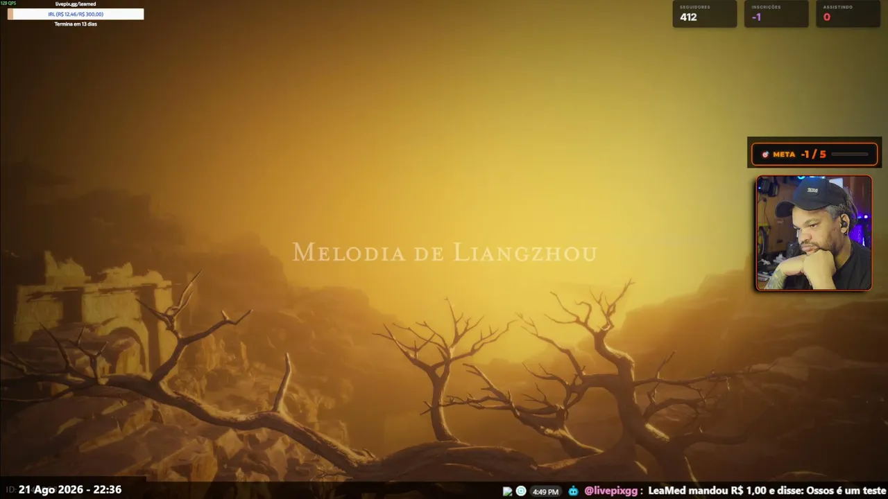 DROPS ON | Vagando pelo deserto #sextou #ModoHistória   | !donate