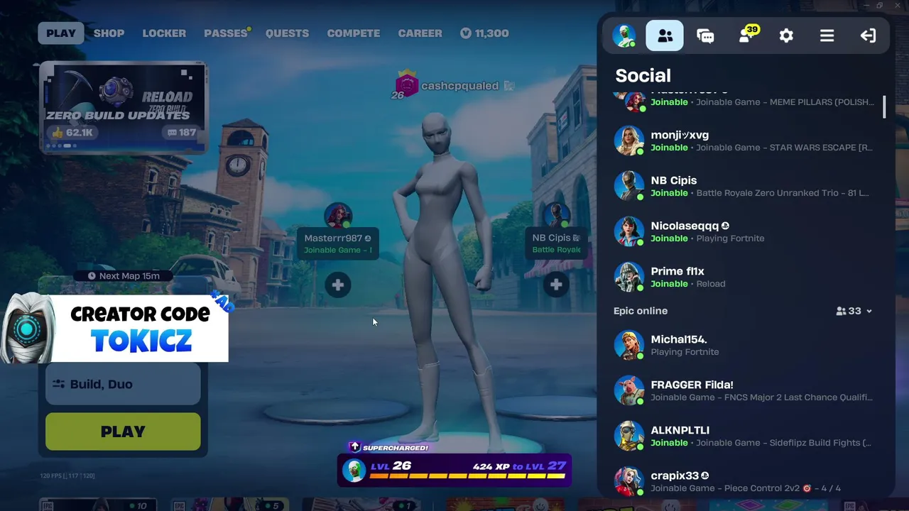 CUSTOMKY O 1600 VBUCKS! 10.8 TURNAJ O 25K VBUCKS