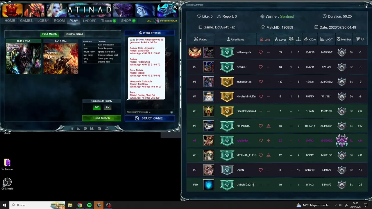 Dota RESAKA