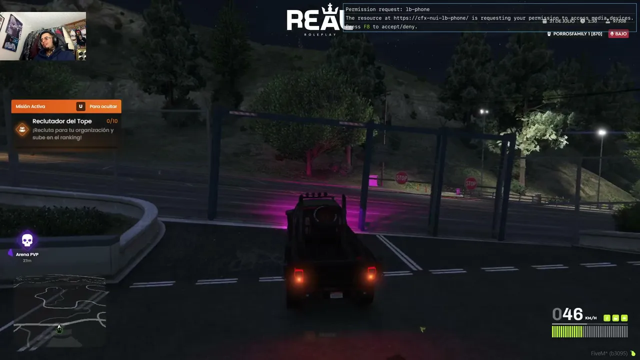 My first stream.