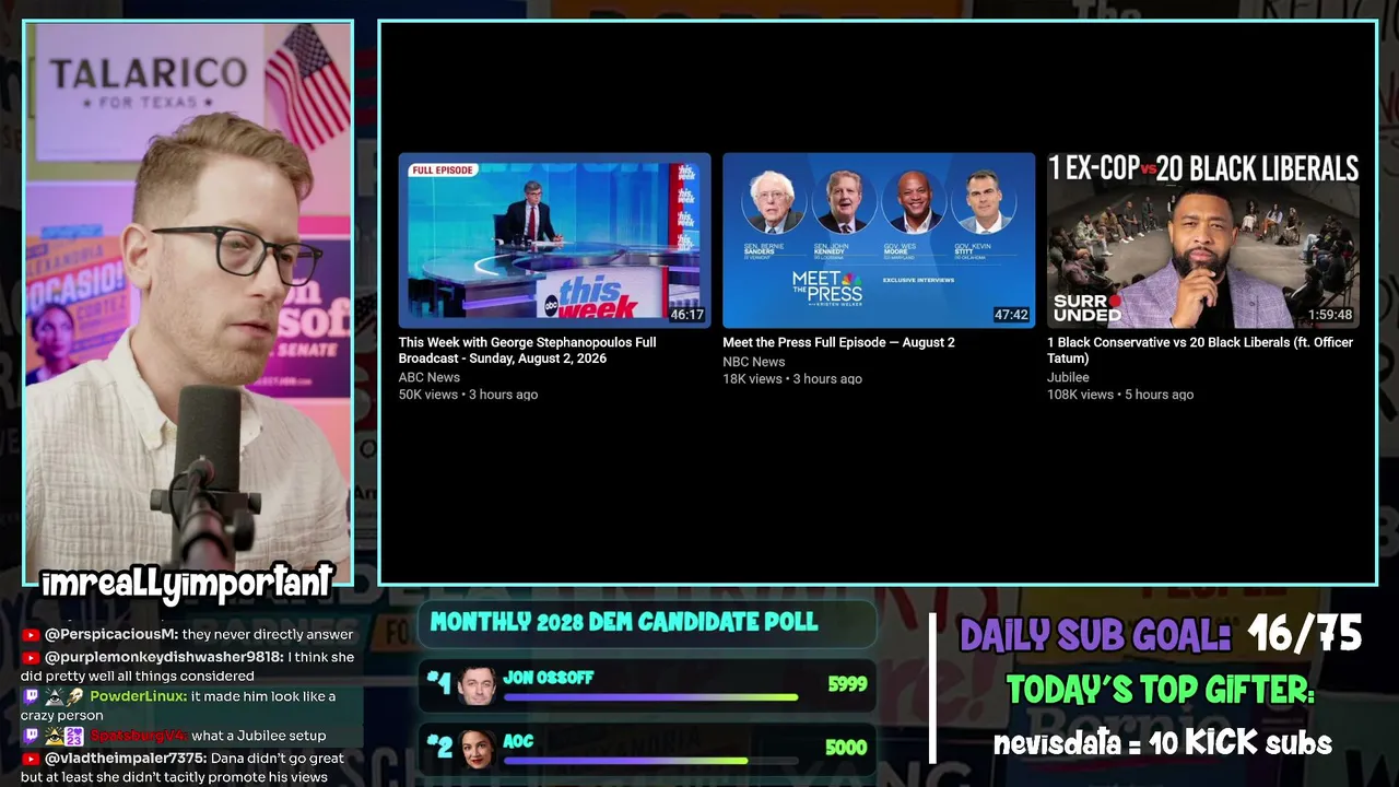 SUNDAY POLITICS SHOWS