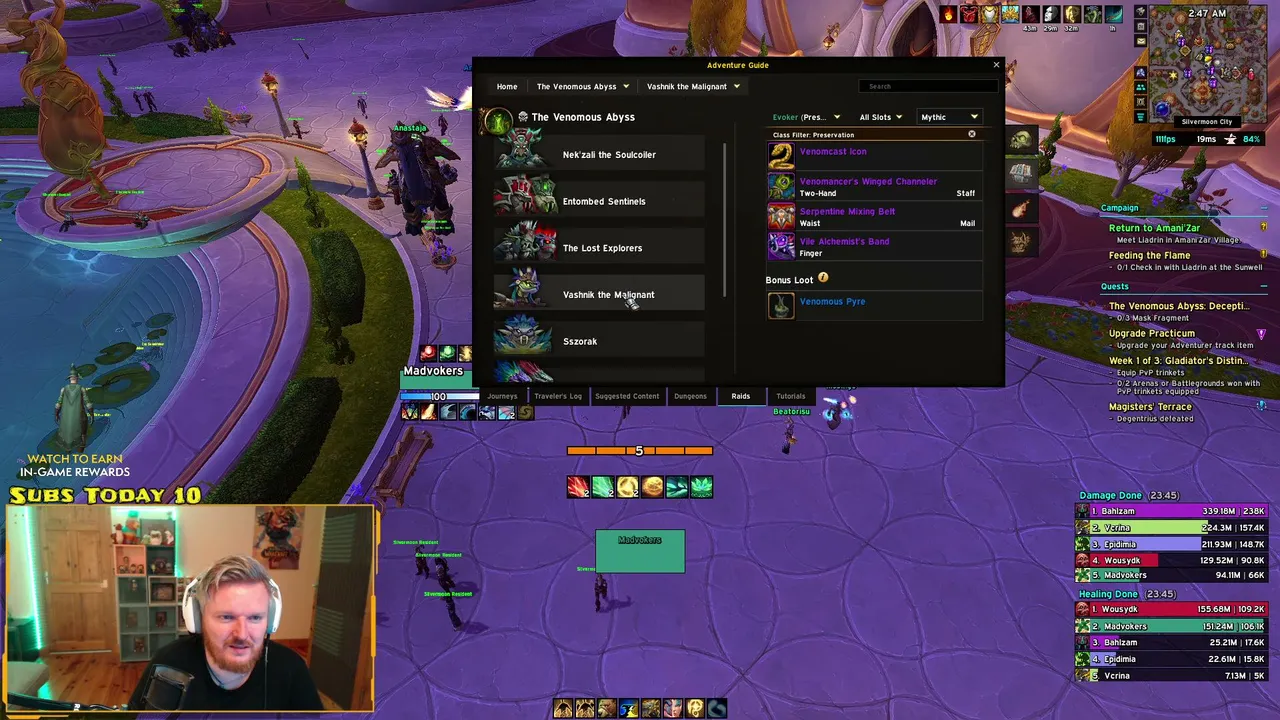 Midnight BETA Healer Raid/M+/UI Testing