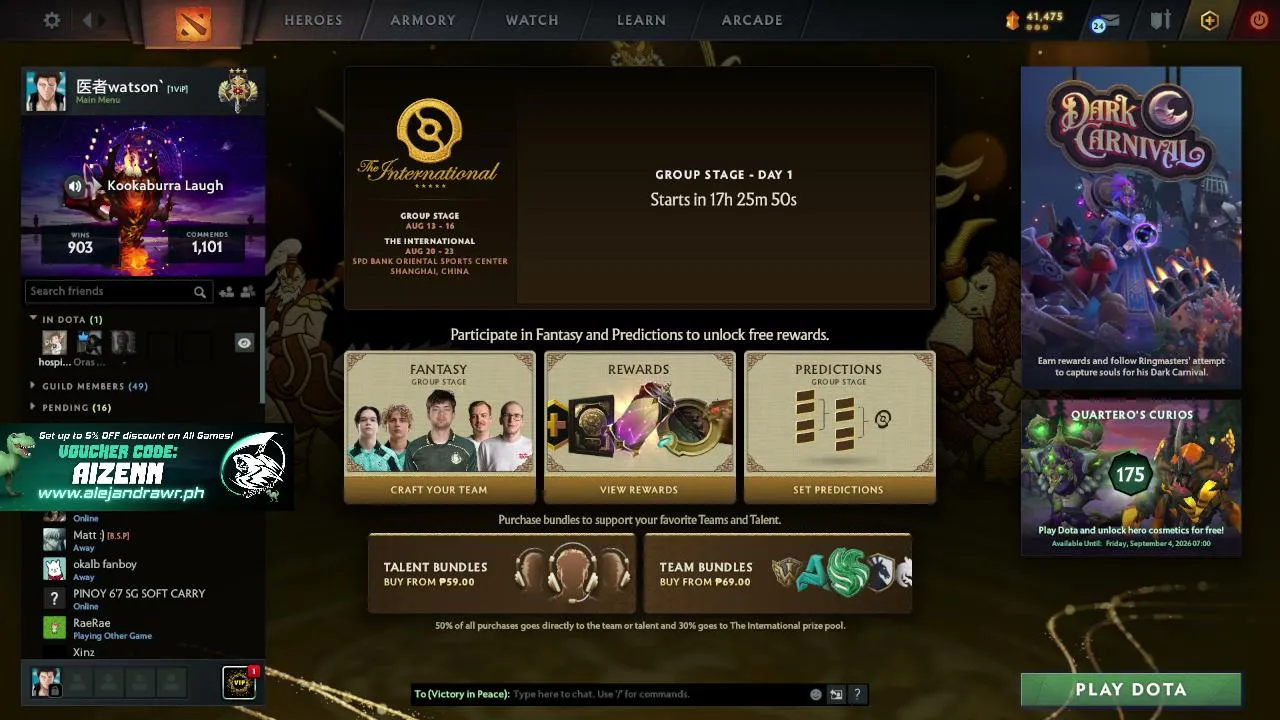 DOTES MUNA | GIVEAWAYS & CODES | $5000 !leaderboard !discord