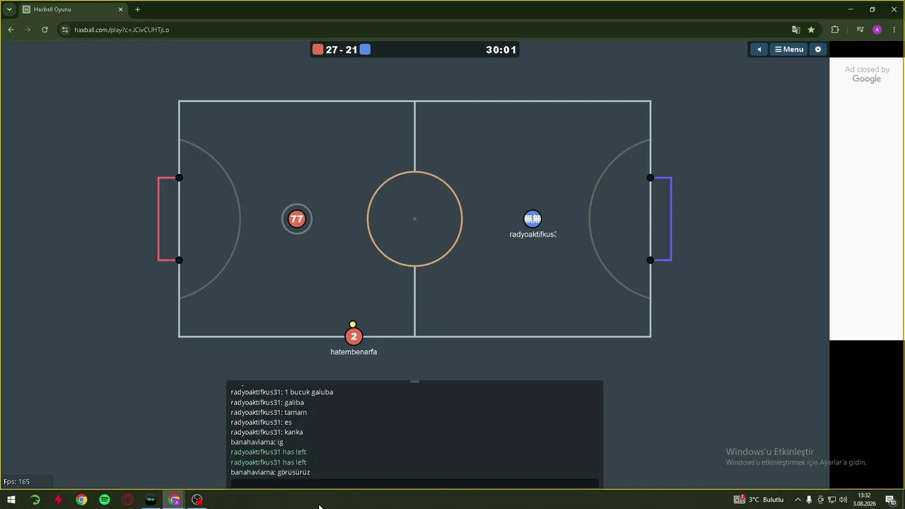 HAXBALL CHİLL YAYIN (50 ye adım adım)