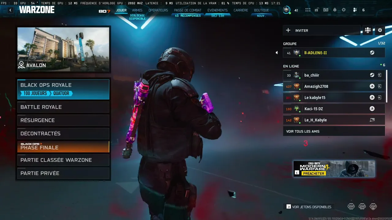 Warzone chill