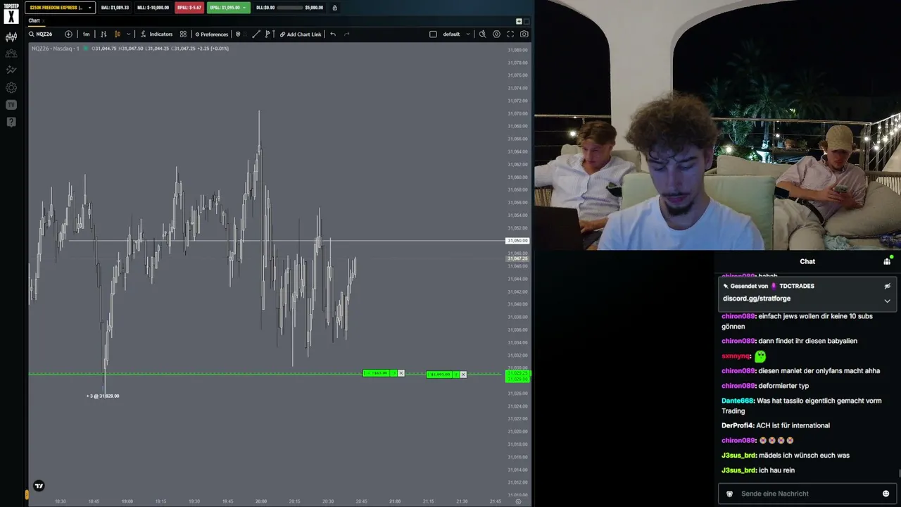 NQ FUTURES TRADING ON TOPSTEPX