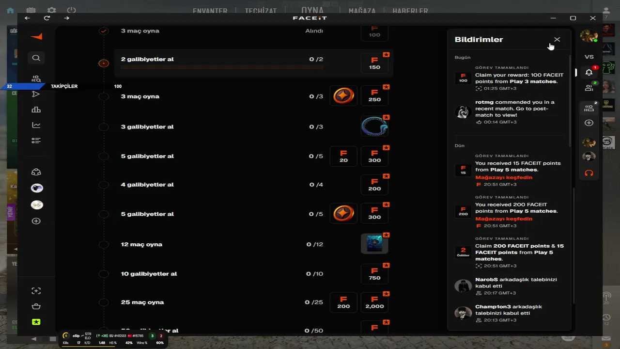 FACEIT 1300+ ELO - !discord !lurk !youtube