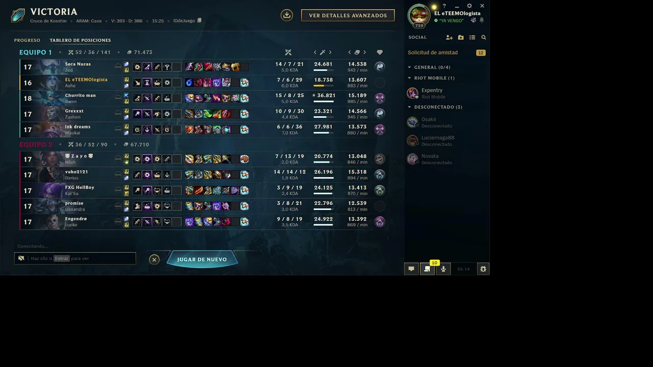 My first stream.