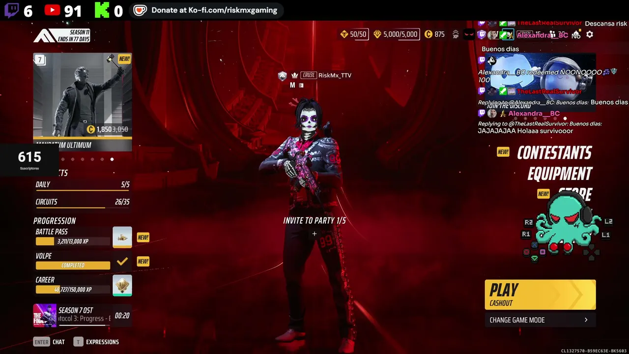 (!voz) ayura todo me da vueltas 🔥🐙🎮📺 #thefinals #live #fps #season11