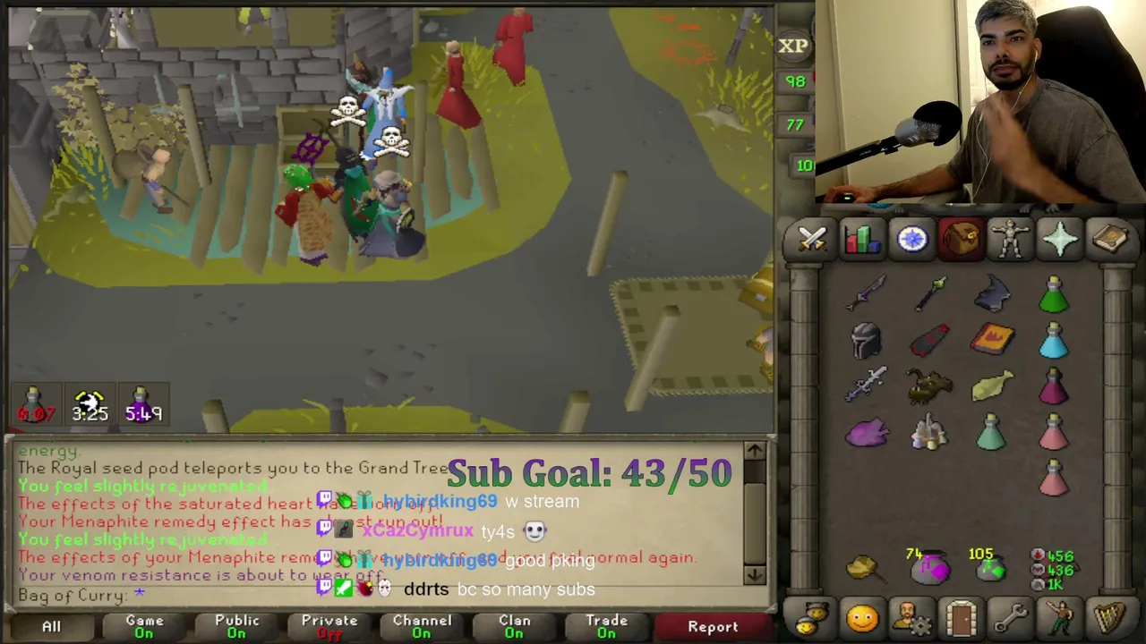 Pking at least 1b gp // !newvid !giveaway