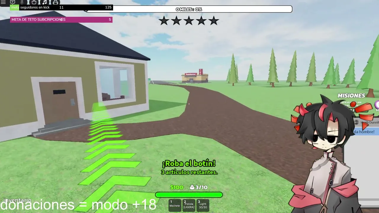 ROBLOX Y LUEGO SERVER CON LIRYU VEN A JUGAR PERRO