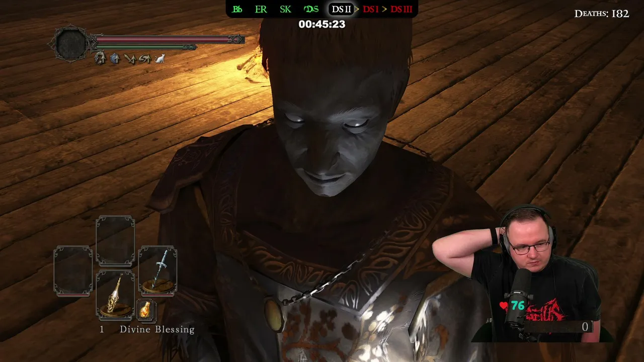 THE GOD GAMER RUN 4 💀👑 [7 SOULS HER - S RANDOMIZÉREM - BEZ JEDINÉ SMRTI] | 4/7 ✅️ | NEJTĚŽŠÍ CHALLENGE NA CZ/SK SCÉNĚ!