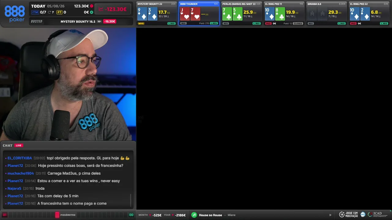 🔞🇵🇹 Ⓜ️ MTT Liveplay de Torneios 🔵 Poker na !888 ☑️ https://mat3us.pt/poker