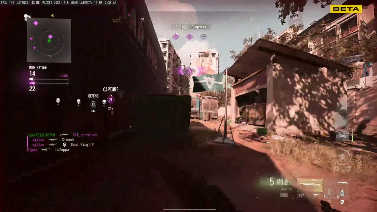MW4 BETA LIVE GAMEPLAY