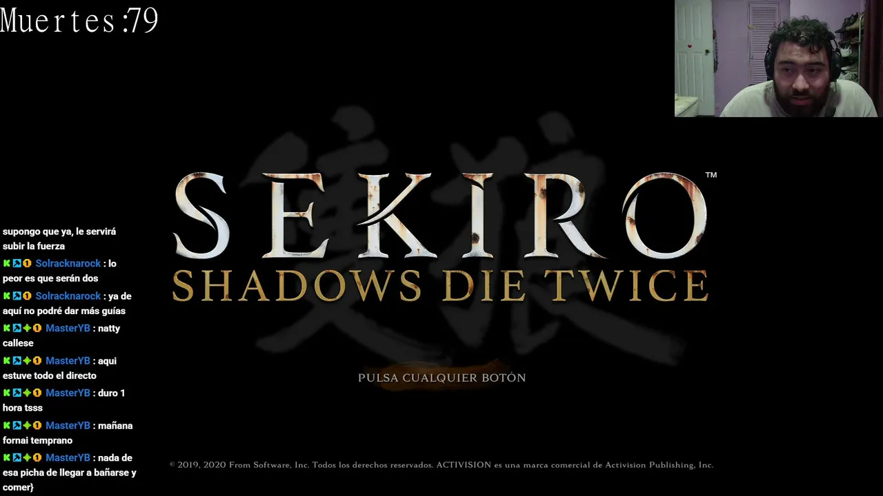 Miércoles de matar fiebre en Sekiro 🥢🔥 Vinimos a meter parry y a avanzar en serio