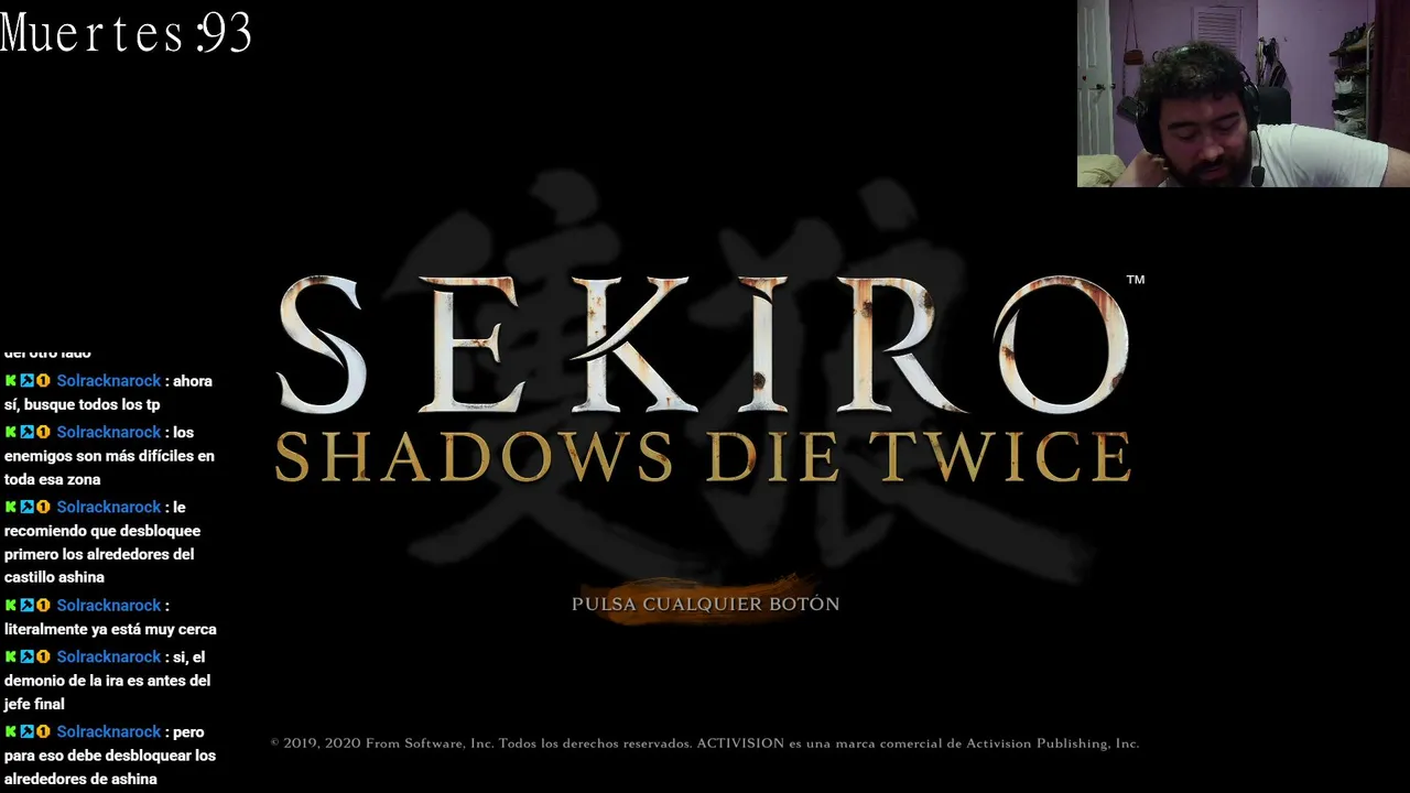 Fin de semana de sufrimiento y superación en Sekiro 🎮🚨