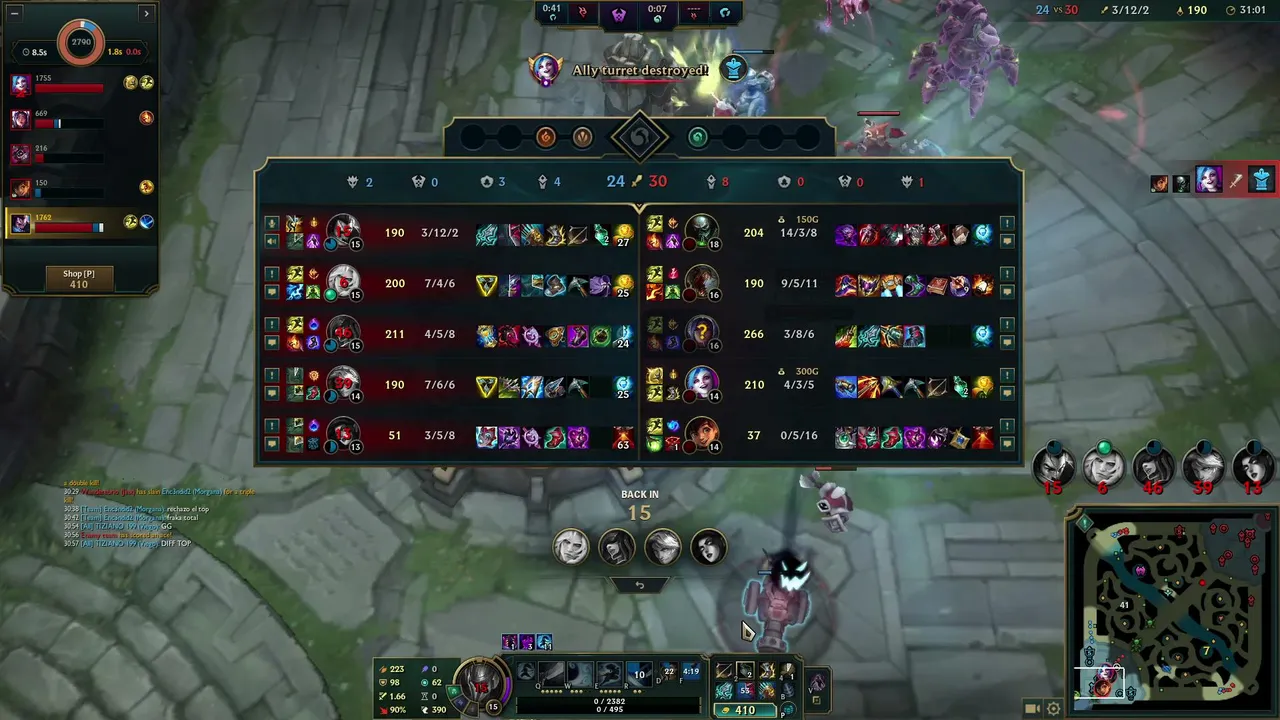 Un poquito de LOL 5 horitas apoyo