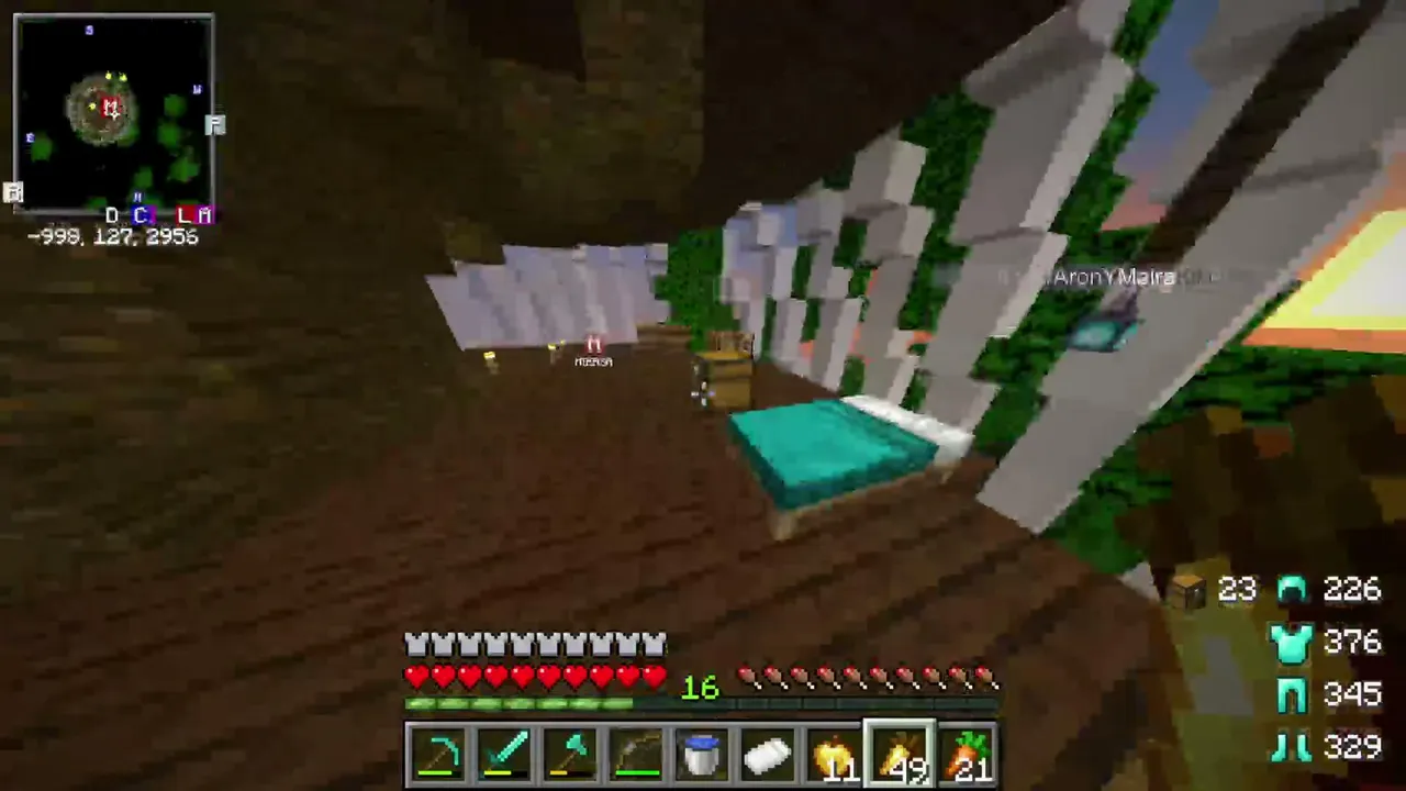 ARME UN SERVER CON 100 MOBS Y NO SABEMOS QUE HACEN @QuirosMaira  - DIA 2