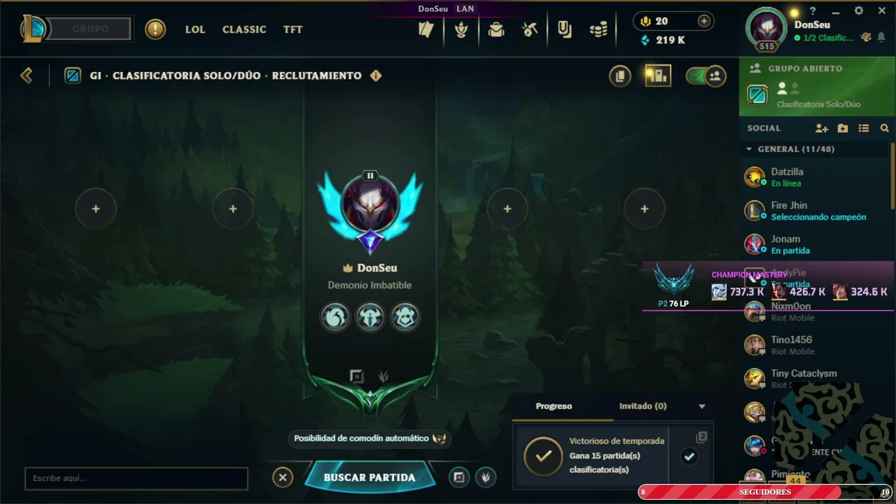 SoloQ LAN | Lolcillo