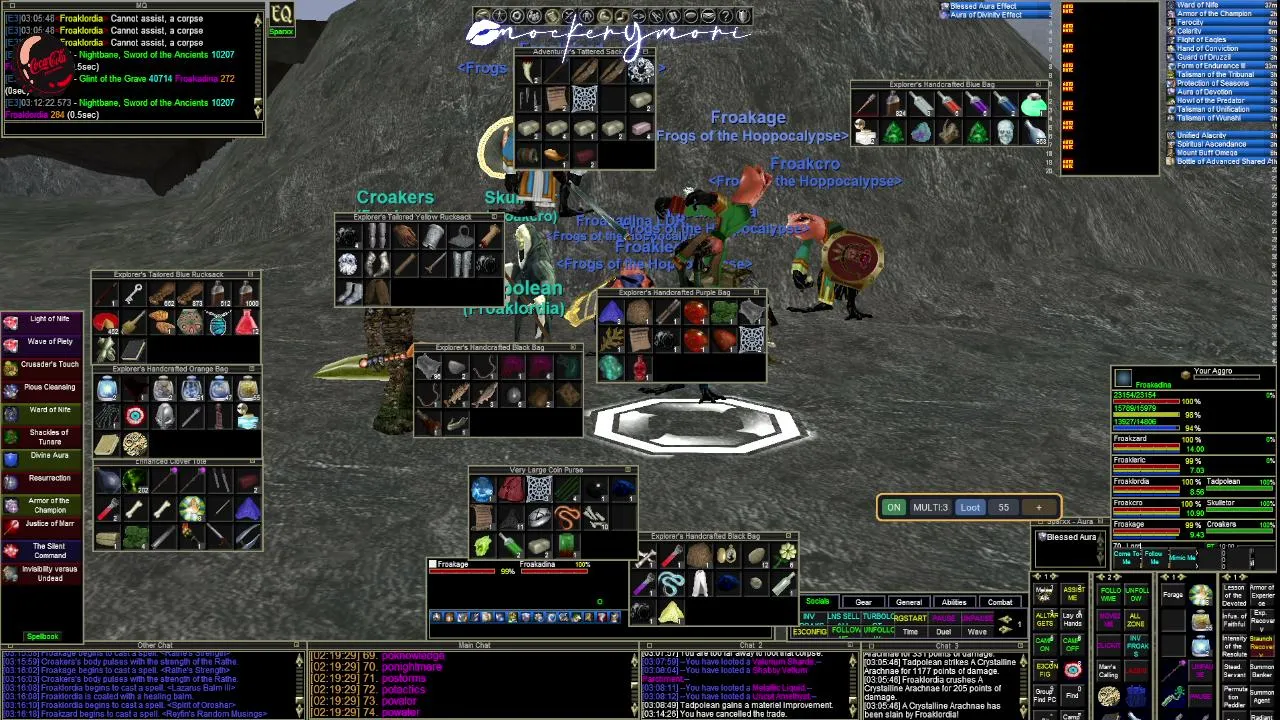 Frogs Untie! Old EQer Plays Old EQ! + 80's MUZAK