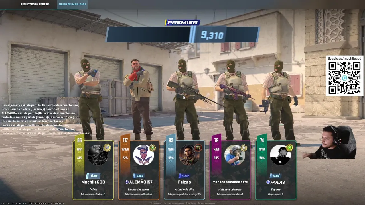 LIVE - [COUNTER-STRIKE 2] - PT#144 - Bora subir essa pontuação