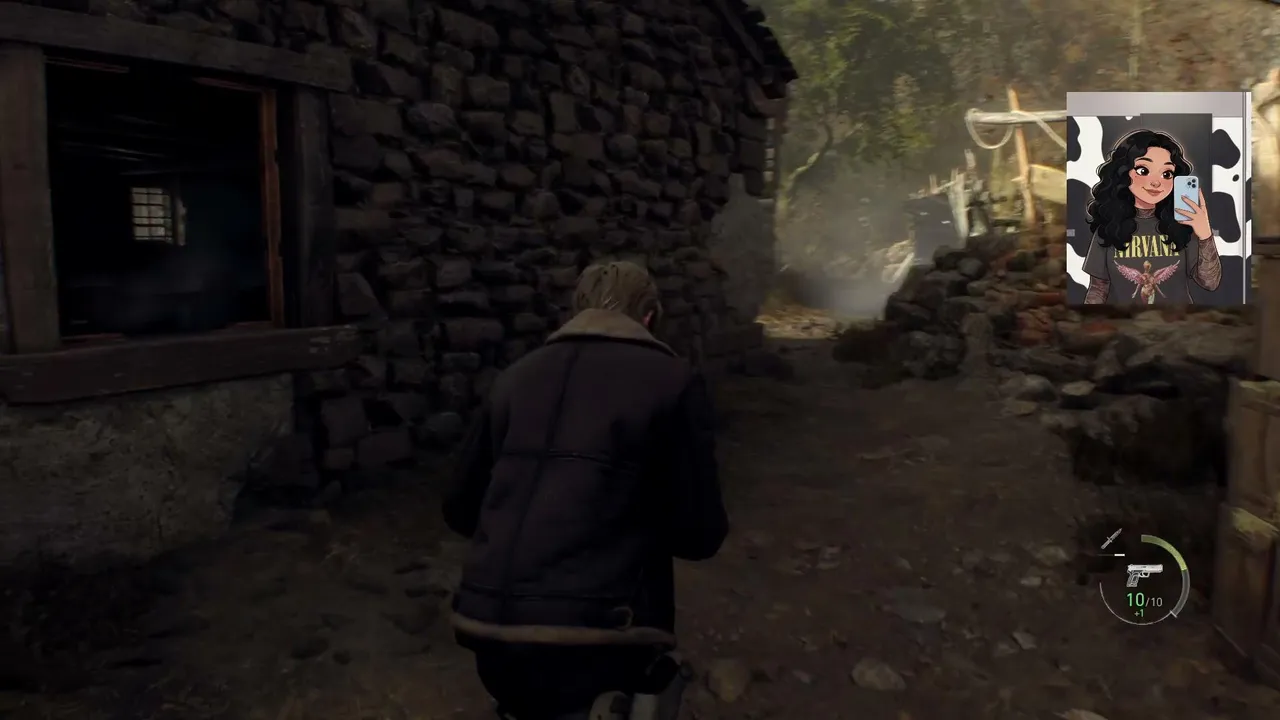 modo férias on, bora jogar pela primeira vez. RE4
