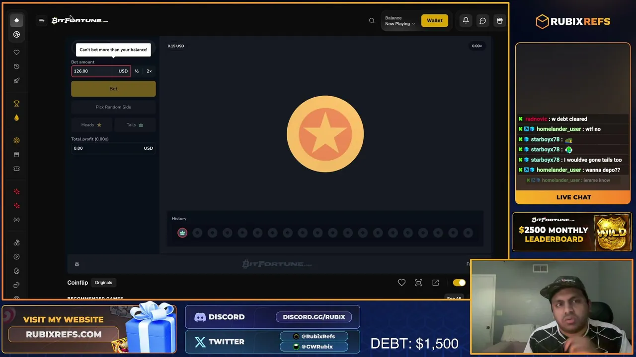 CLAWING OUT OF THE TRENCHES, $5000+ IN MONTHLY LBS!!! w/Rubix! !rustywager !bitfortune !krush !chicken !ggbit !bsite