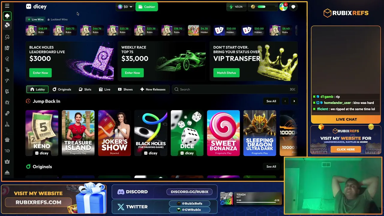 CLAWING OUT OF THE TRENCHES, $5000+ IN MONTHLY LBS!!! w/Rubix! !rustywager !bitfortune !krush !chicken !ggbit !bsite !castle