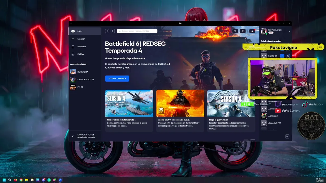 Partidas Battlefield REDSEC