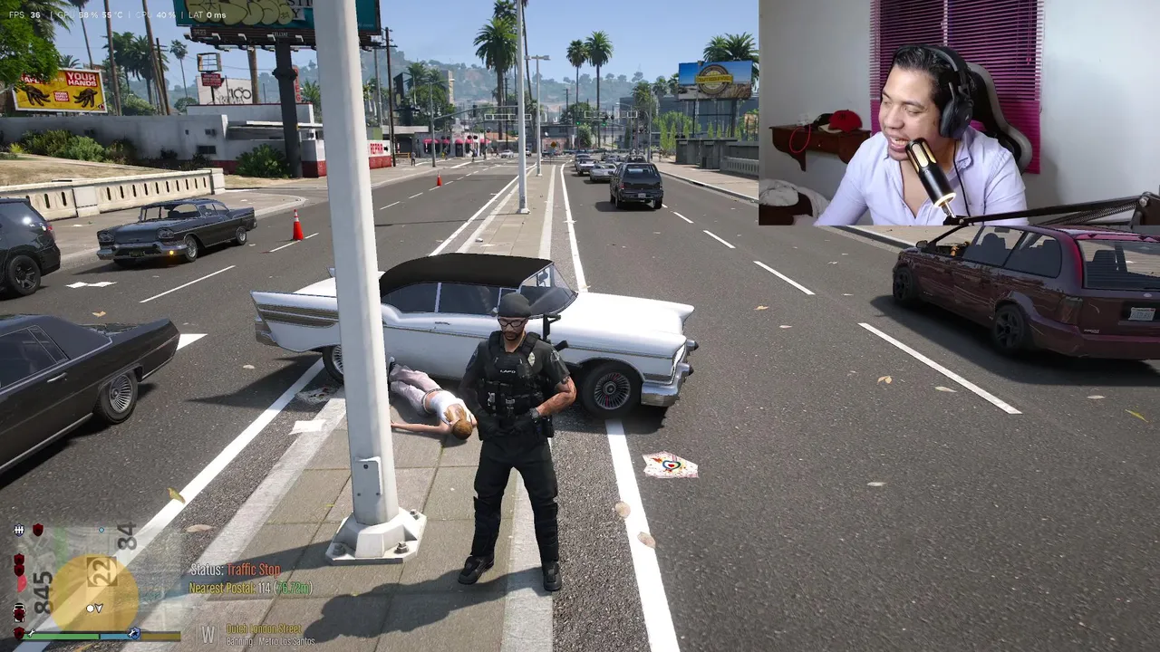 el mejor policia de GTA Y NO LLORES!