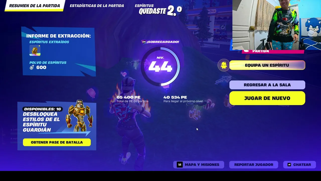 GOOO GENTE - SALE SU FORTNITE XD