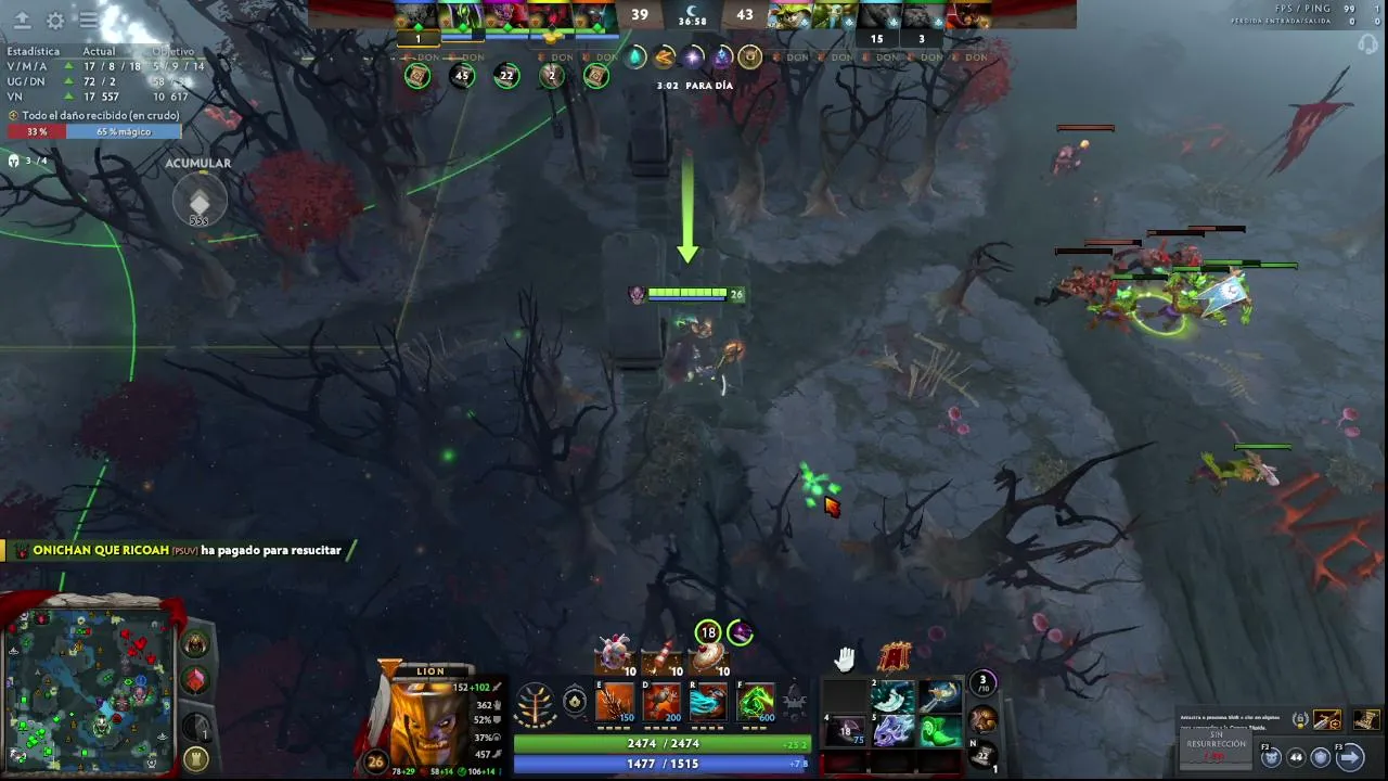 dota or feed