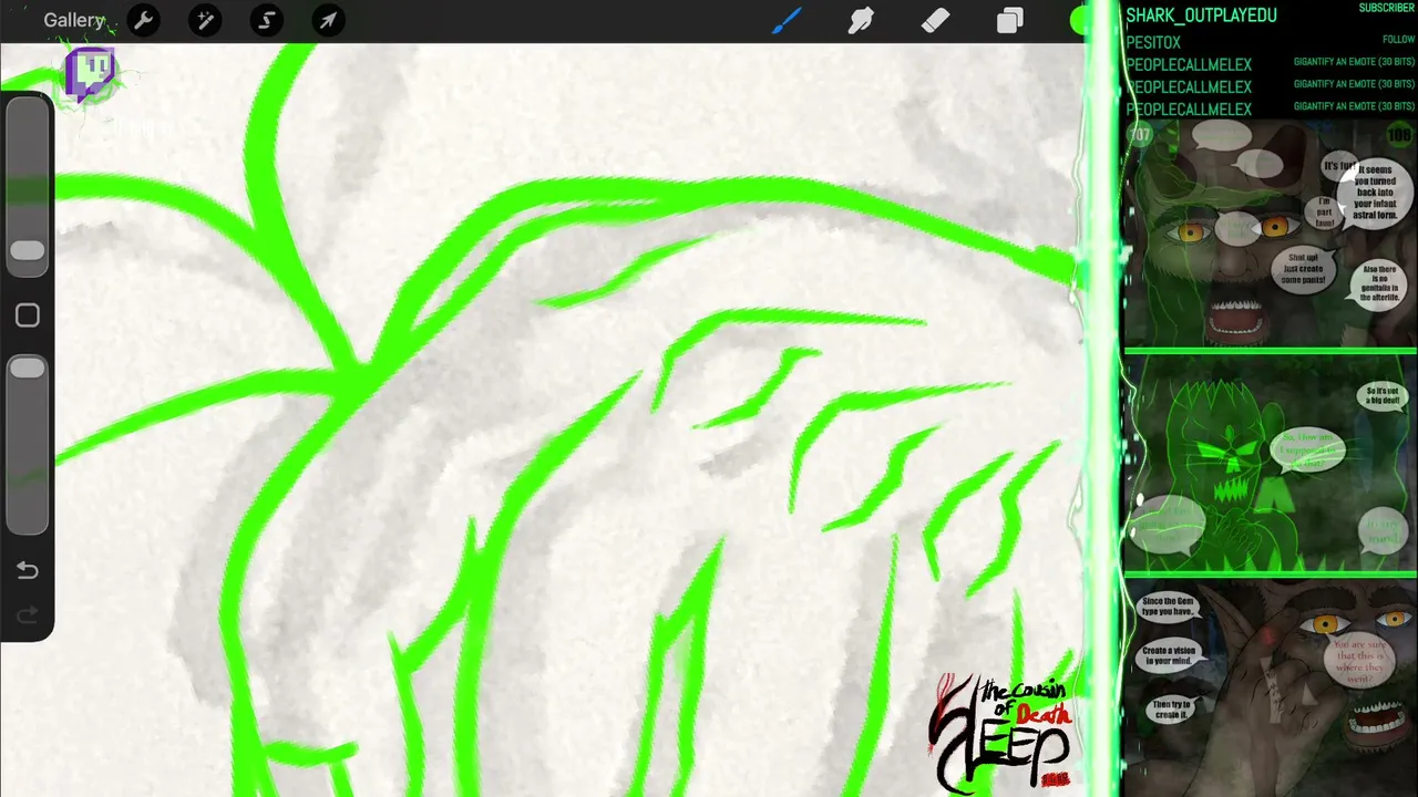 LET'S WORK ON MORE CHAPTER 3!!! SLEEP MANGA LIVE ART STREAM