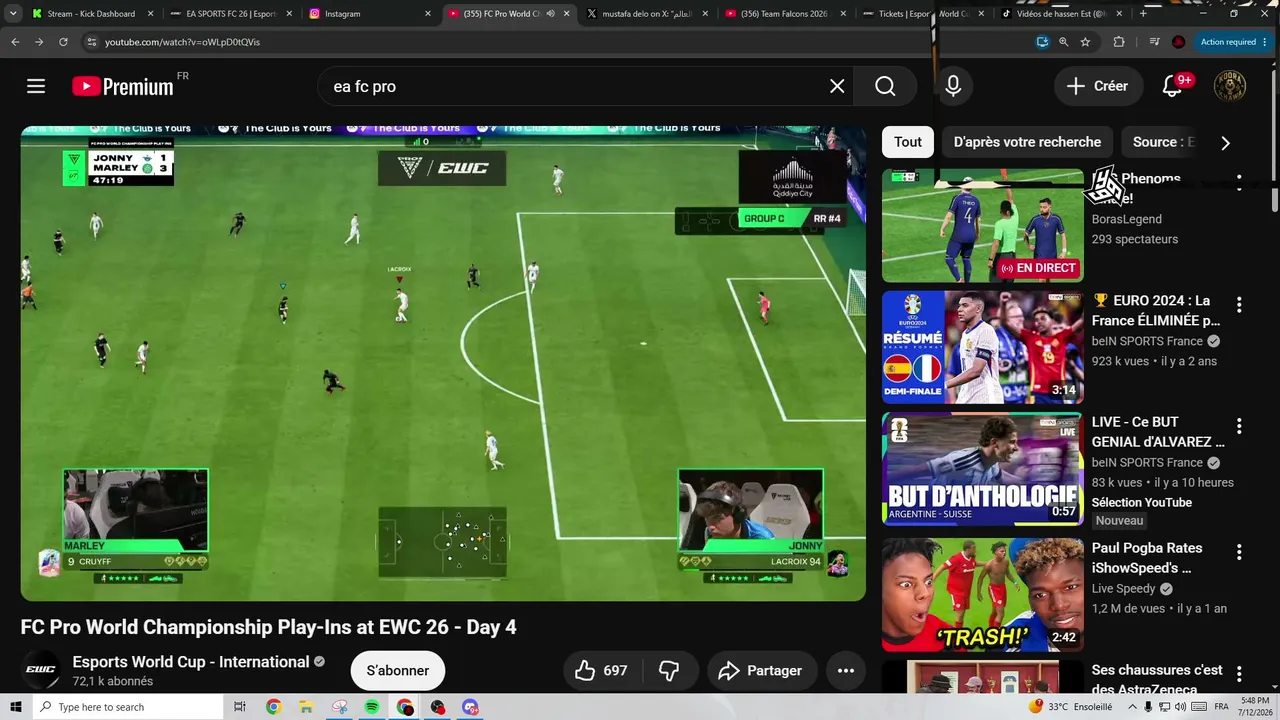 EWC playins Watch Party nsupportew charif w hatake let's goo !discord !insta