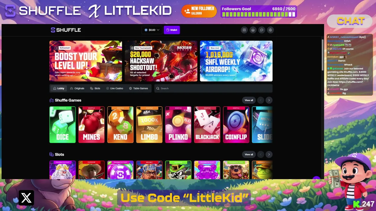 $1200 RAW Chill Session💰 $20000 LEADERBOARD 💰 $4000 RAFFLE 💰 LITTLEKID.GG for more information! 💰
