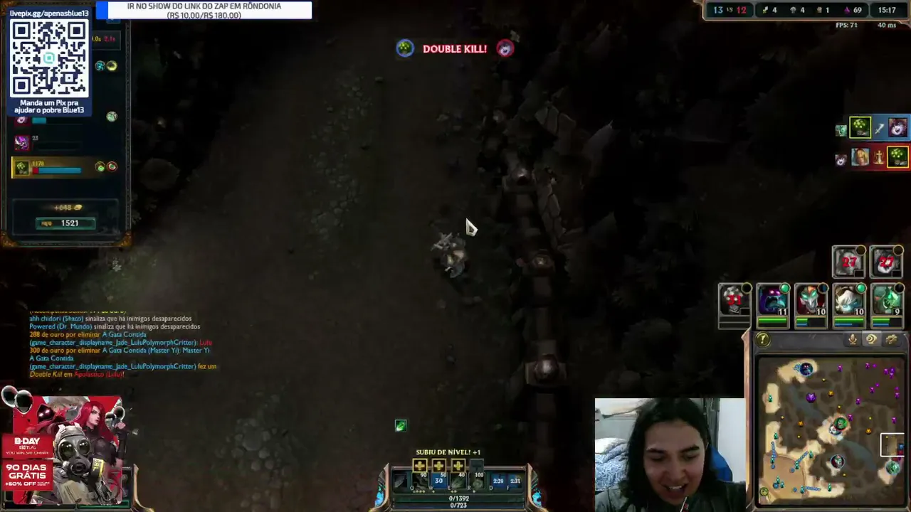 🔴VAMOS JOGAR UM LOLZINHO? | !Pix !Exitlag !Discord !Youtube