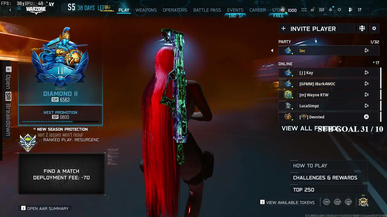 BEAST ANIMAL 25 K/D 40 NUKES BEST POV WARZONE TOP 250 PRO ANIMAL !discord