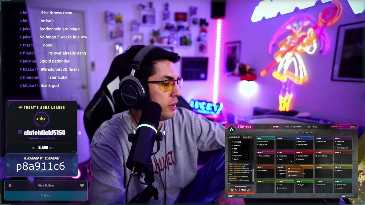 APEX CUSTOMS AND VIBING WITH CHAT!