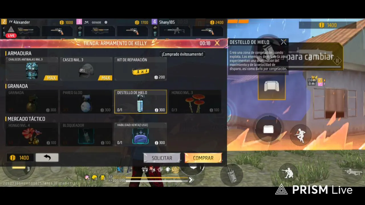 SCZ LOKANGO JUGANDO ff