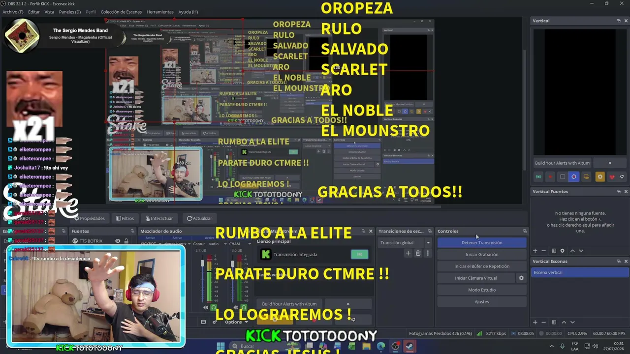 SIDERAL VOY POR TI  | Temporada 2 cap. 86 ||GRACIAS JESUS | GRACIAS STAKE | !tienda !tts !sr !points 🔥