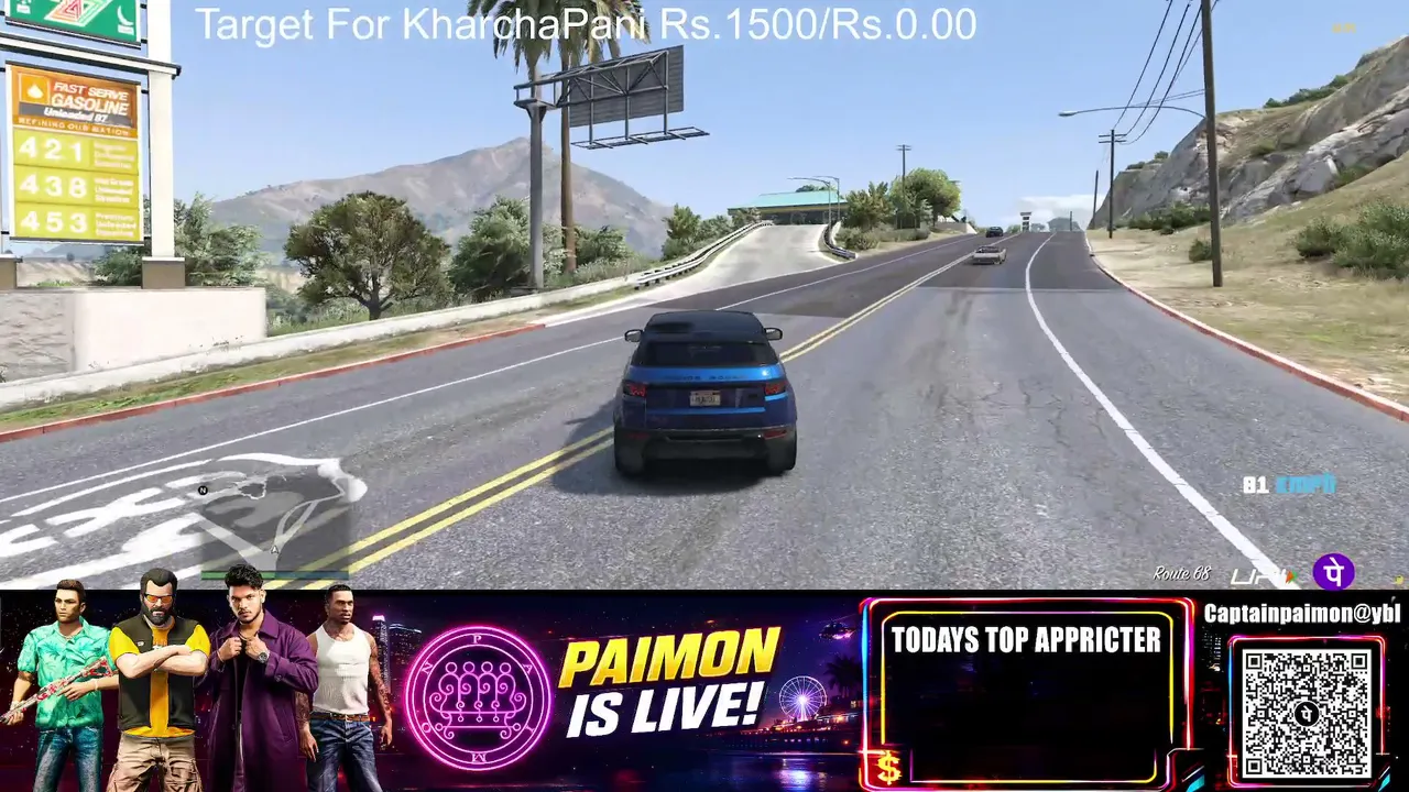 SECURITY WAR 💀| MICHEAL VS. JHON WICK 🔥 😱 | GTA 5 Server Live Stream !   @PaimonGamerz  ​