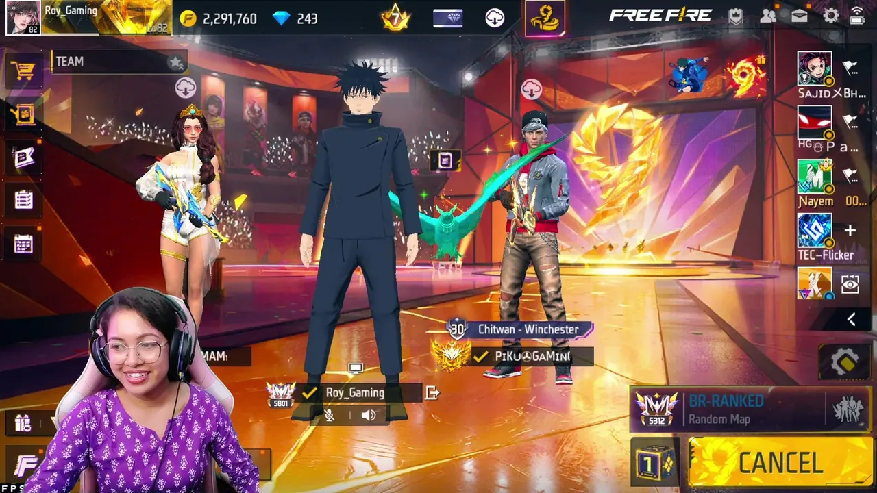 Free Fire LIVE | Road to GRANDMASTER 🔥 #roygaming