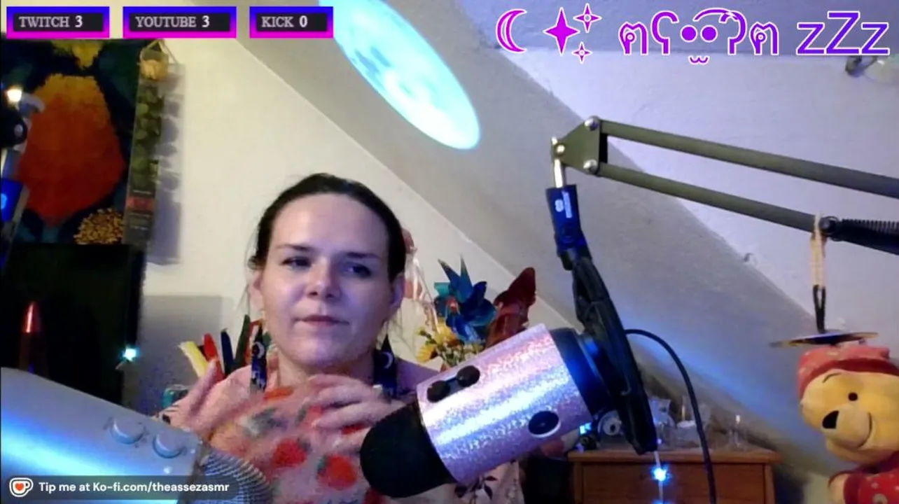 🌙✨ASMR ♡ ฅʕ•̫͡•ʔฅ🥁✨ Soft Echo • Blue Yeti • Me ☆ | The Assez ASMR