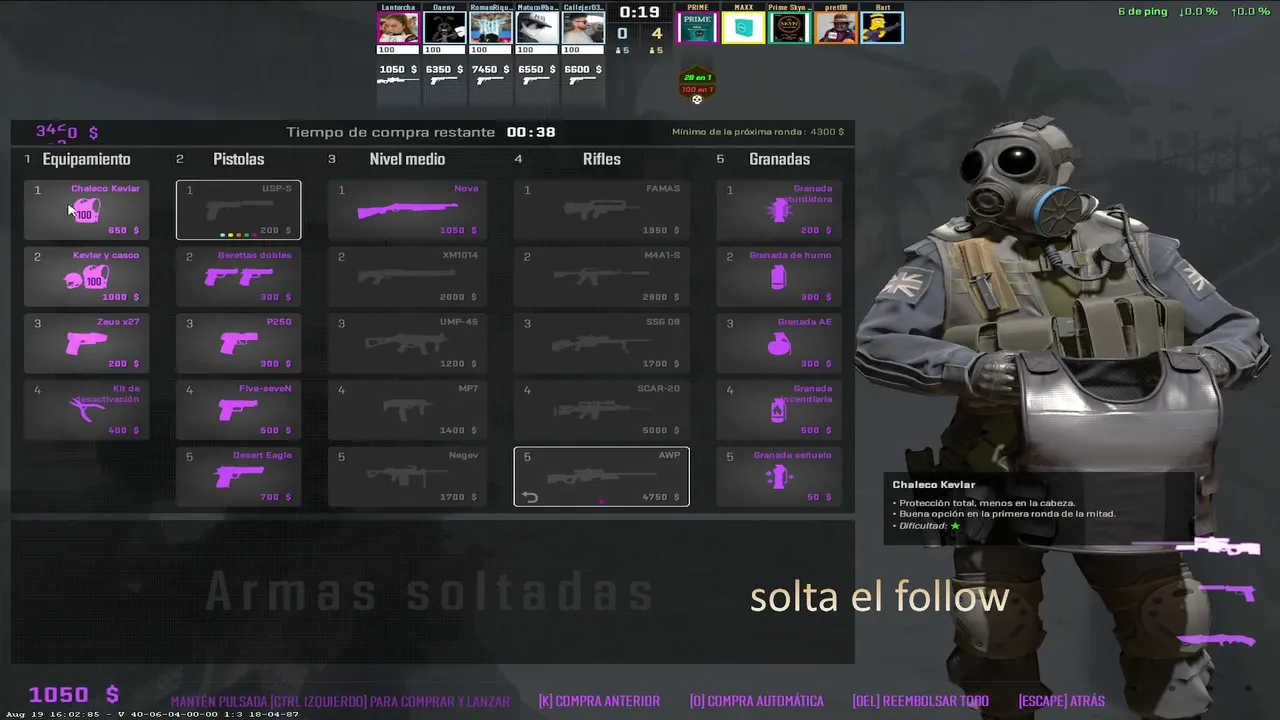 Cs con el colorido y mancuto