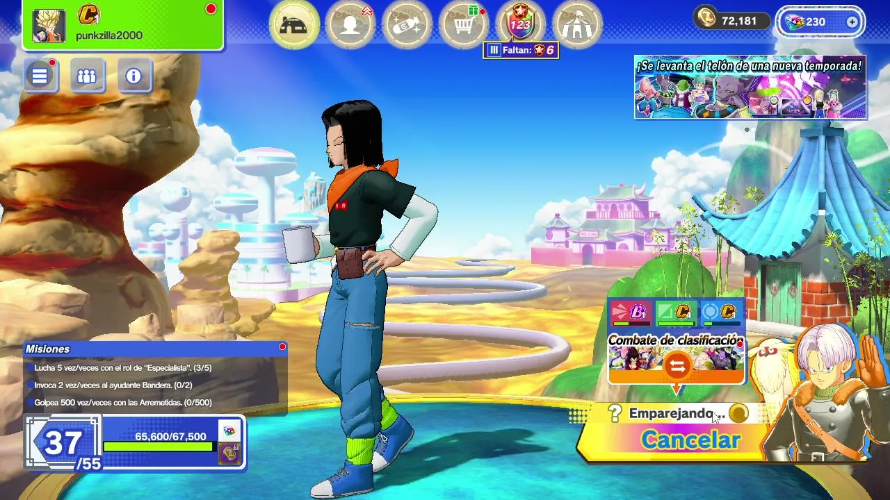 DRAGON BALL GEKISHIN SQUADRA SOLO GAMEPLAY
