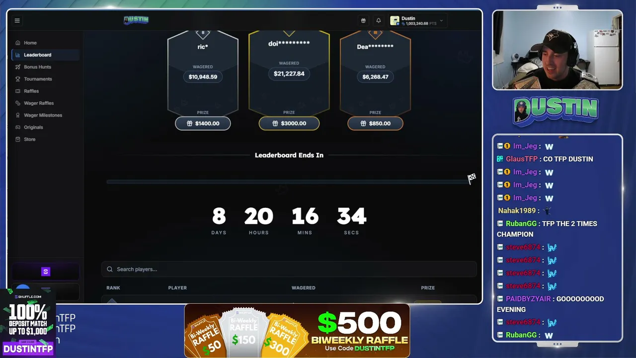 💎 $800 RAW PACKDRAW BATTLES 💎 | 💰  $7,500 BI-WEEKLY RACE 💰  @ !site  | !discord