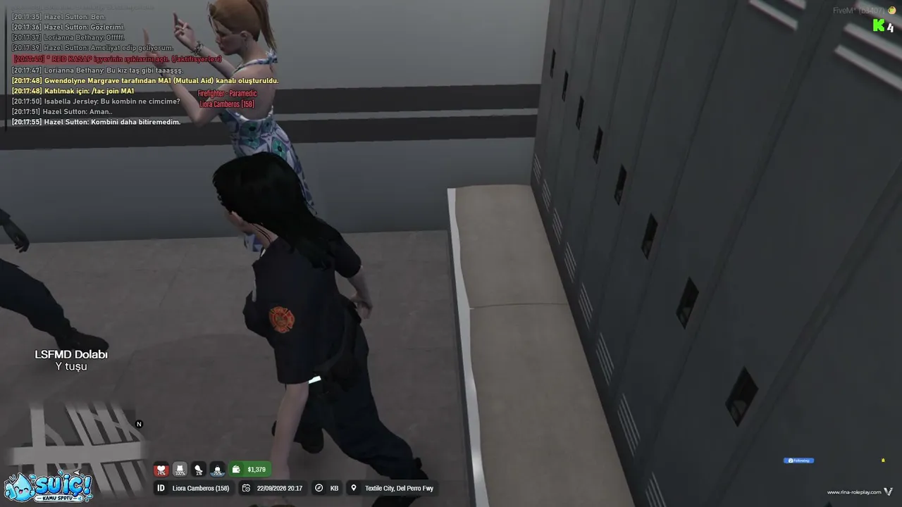 Liora Camberos - Fire Department | Gta 5 Roleplay (Rina Roleplay)