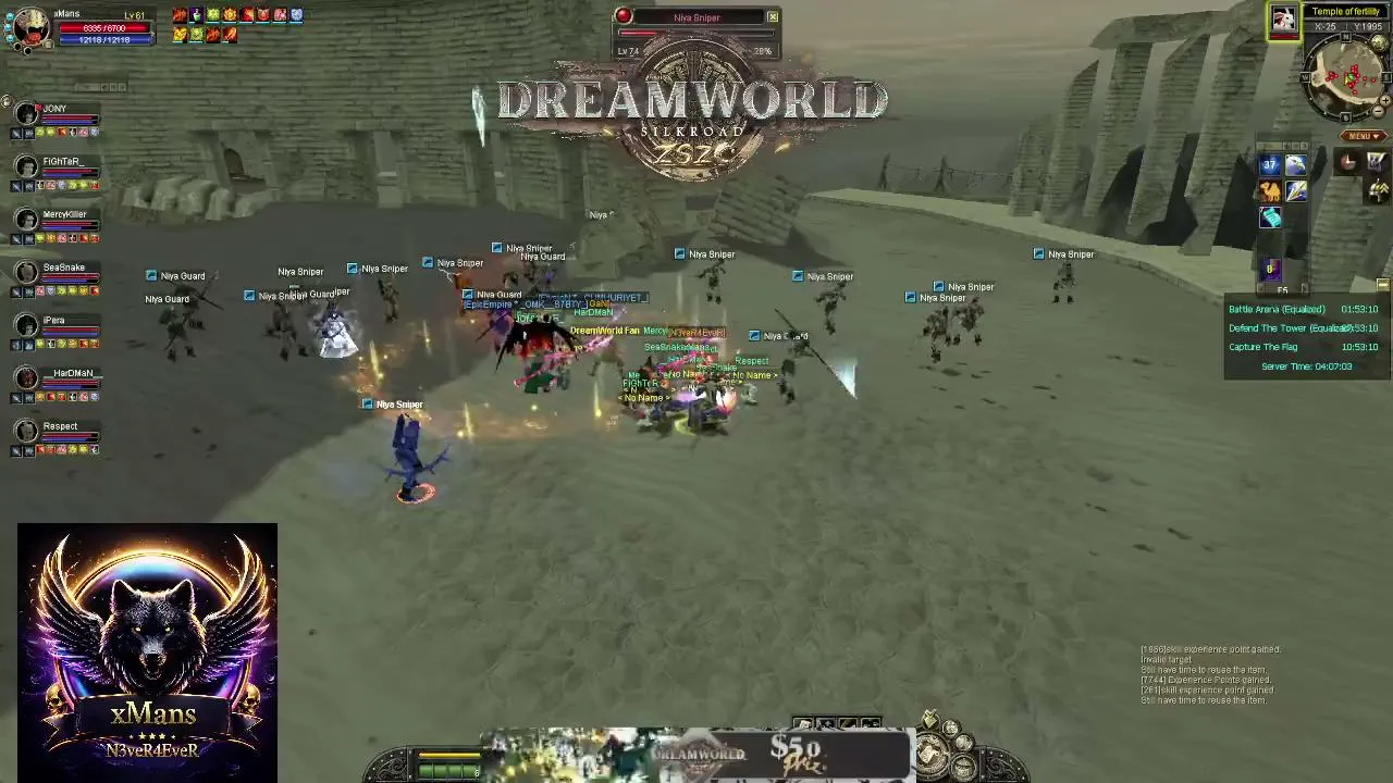 My first stream.